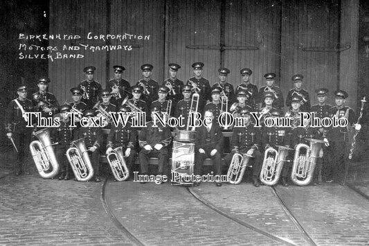 CH 3067 - Birkenhead Corporation Motors & Tramways Silver Band, Cheshire