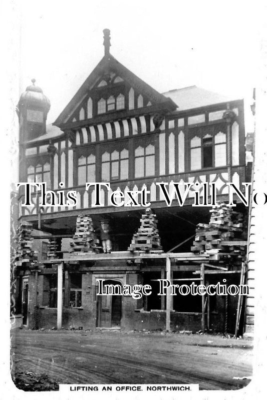 CH 307 - Lifting An Office, Northwich, Cheshire