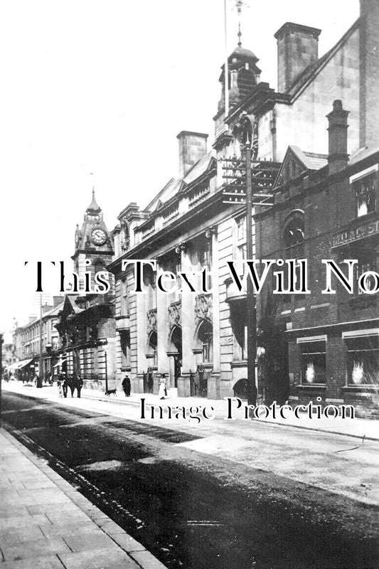 CH 3107 - Municipal Offices, Crewe, Cheshire c1917