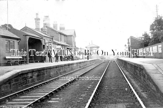 CH 3149 - Cuddington Railway Station, Cheshire c1908
