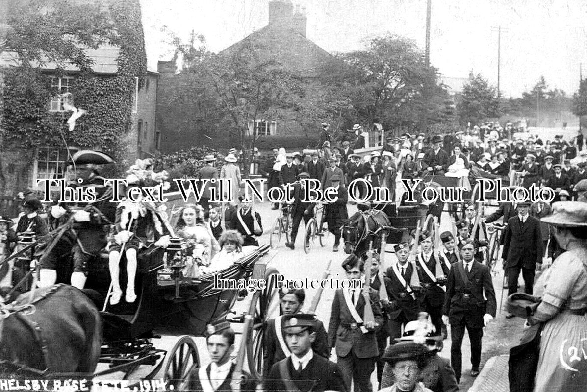 CH 3230 - Helsby Rose Fete, Cheshire 1914