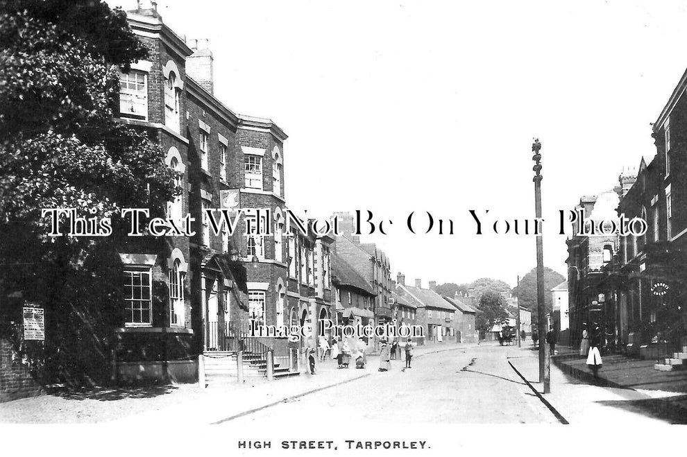 CH 3231 - High Street, Tarporley, Cheshire c1911 – JB Archive