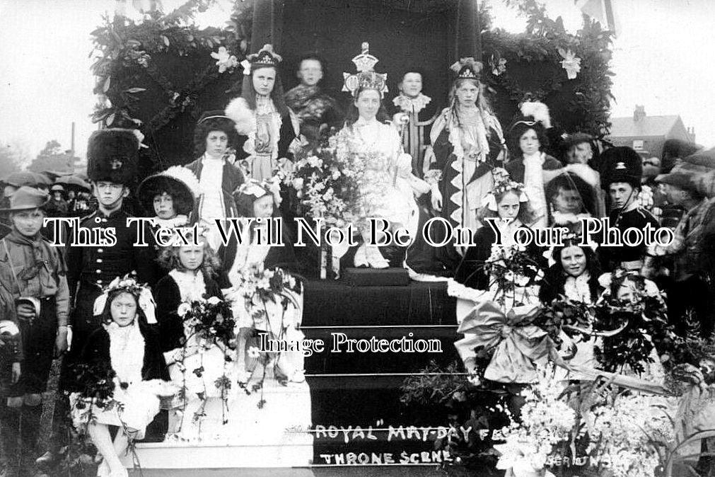 CH 3264 - Royal May Day Fair, Knutsford, Cheshire 1913