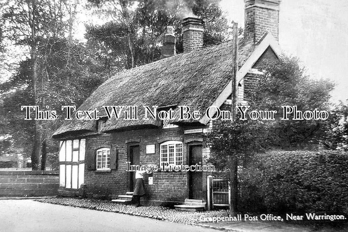 CH 3304 - Grappenhall Post Office Near Warrington, Cheshire