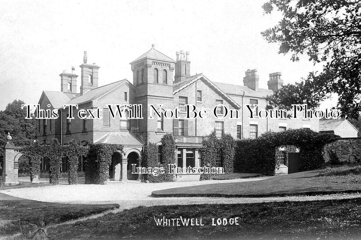 CH 3375 - Whitewell Lodge, Whitchurch, Cheshire c1918