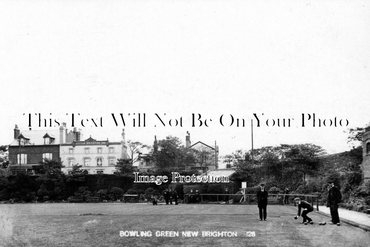CH 34 - Bowlong Green, New Brighton, Cheshire c1908