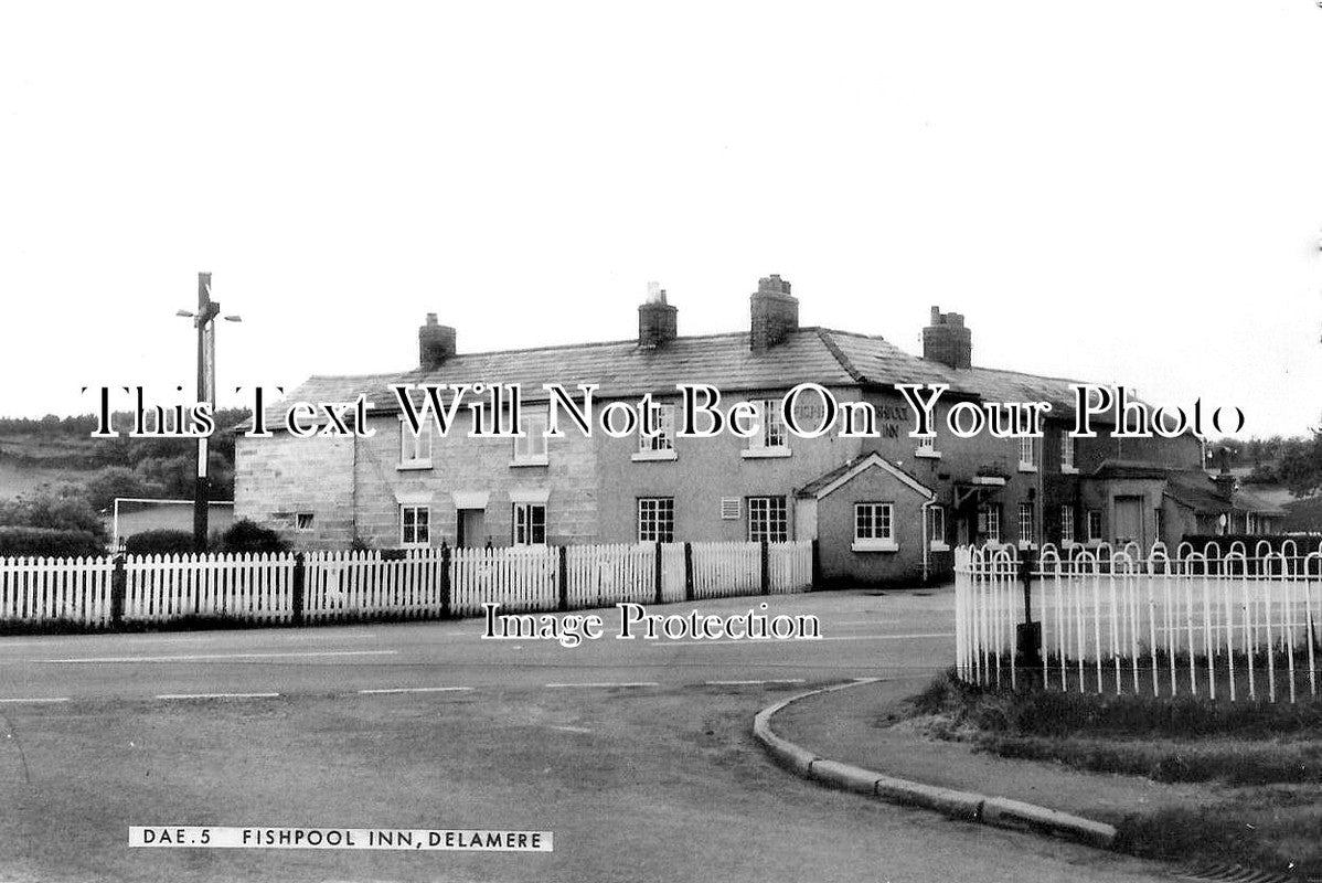 CH 3425 - Fishpool Inn Pub, Delamere, Cheshire
