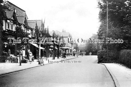 CH 3447 - Station Road, Cheadle Hulme, Cheshire c1933