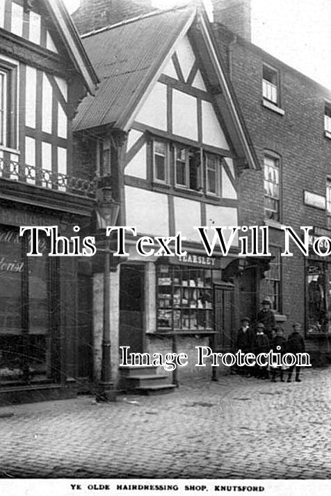 CH 353 - Ye Olde Hairdressing Shop, Knutsford, Cheshire