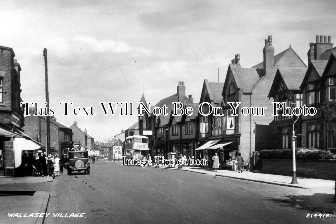 CH 354 - Wallasey Village, Cheshire c1938