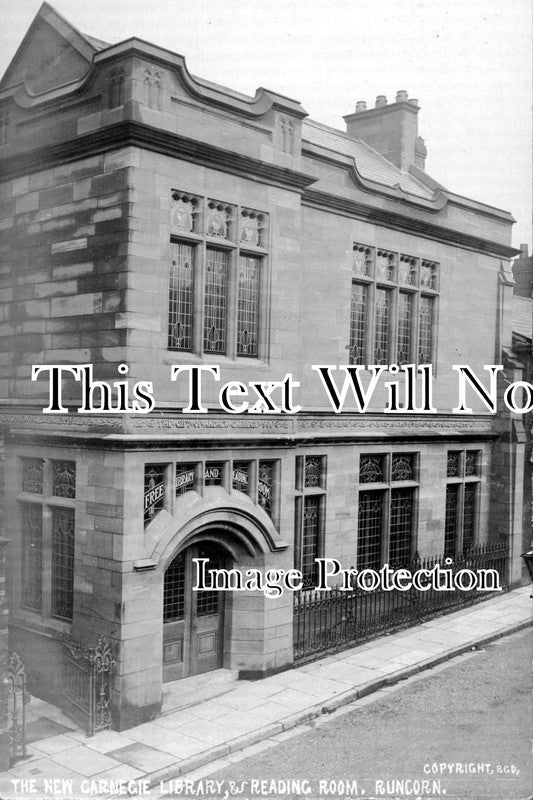 CH 36 - The New Carnegie Library, Runcron, Cheshire