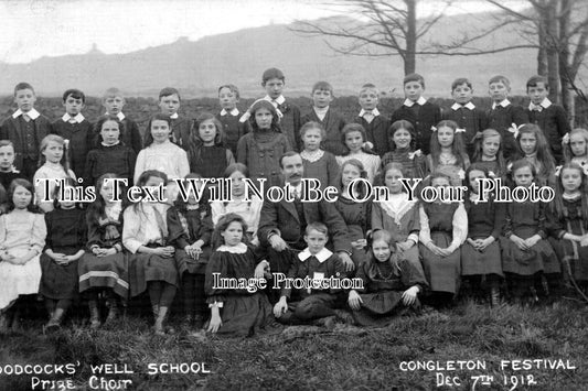 CH 37 -  Woodcocks Well School, Congleton, Cheshire c1912