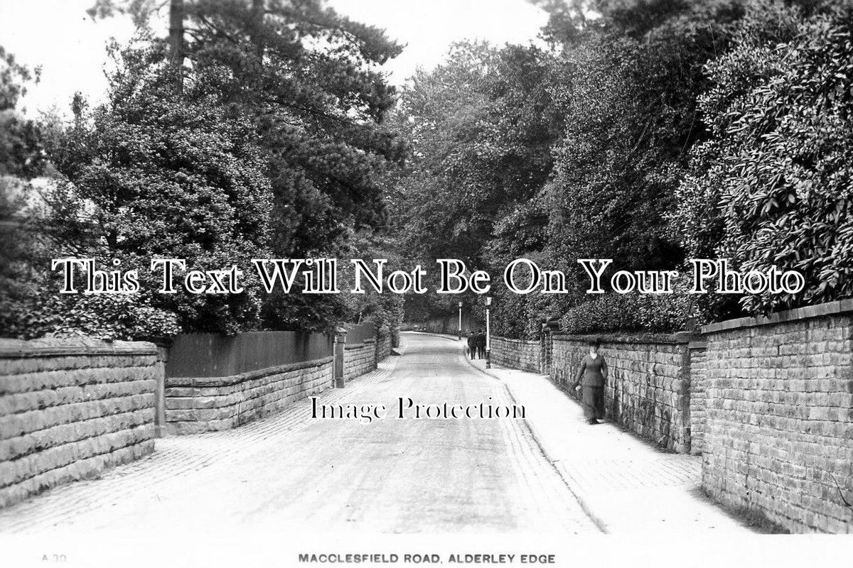 CH 391 - Macclesfield Road, Alderley Edge, Cheshire c1940