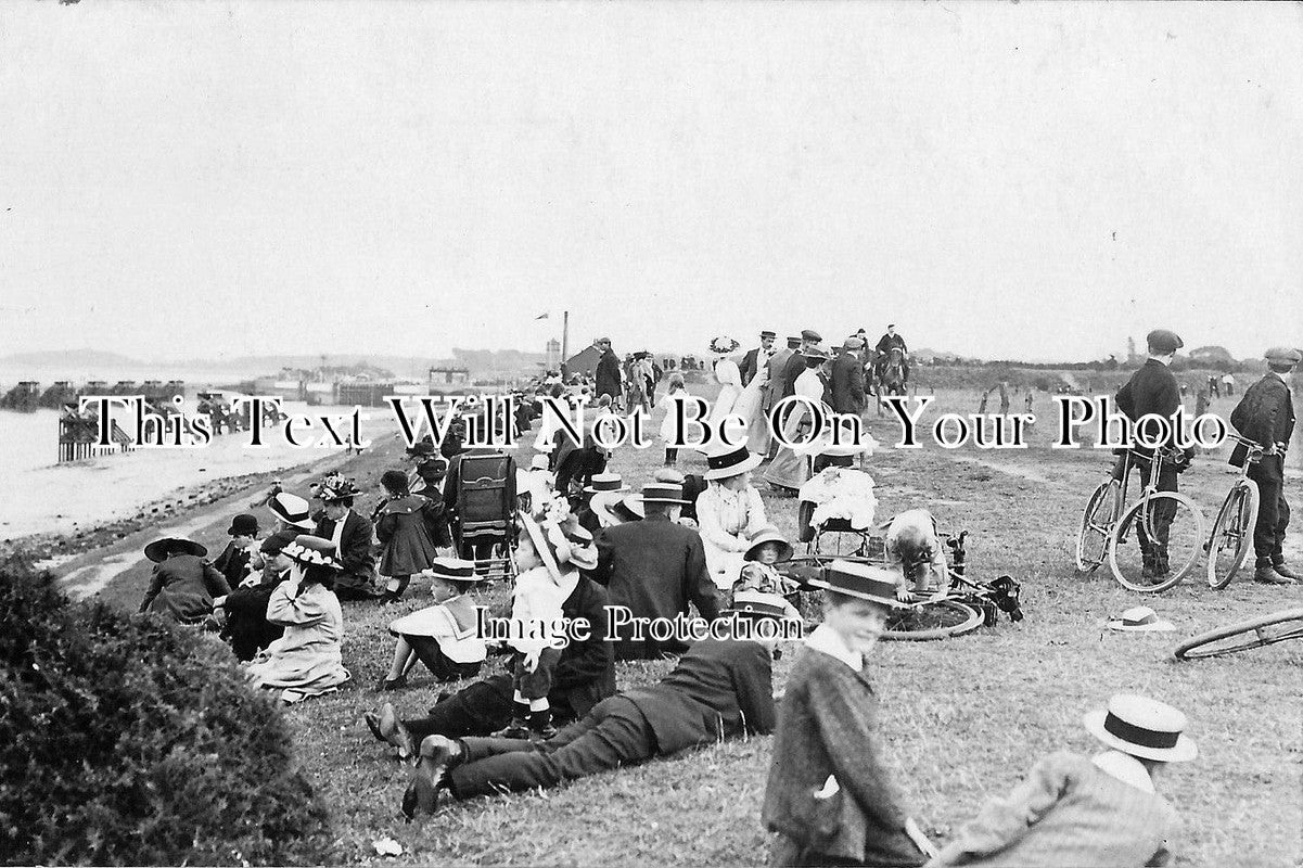 CH 409 - Eastham Dock Gates & Beach, Wirral, Cheshire