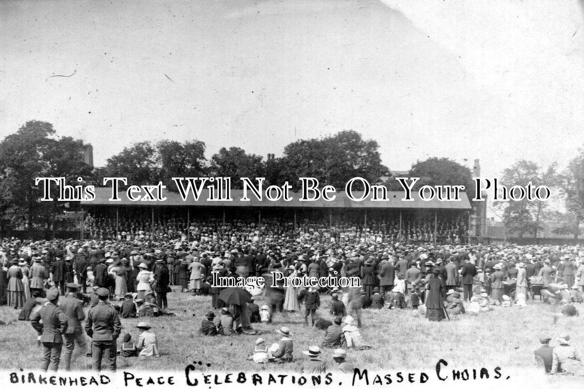 CH 413 - Birkenhead Peace Celebrations, Cheshire