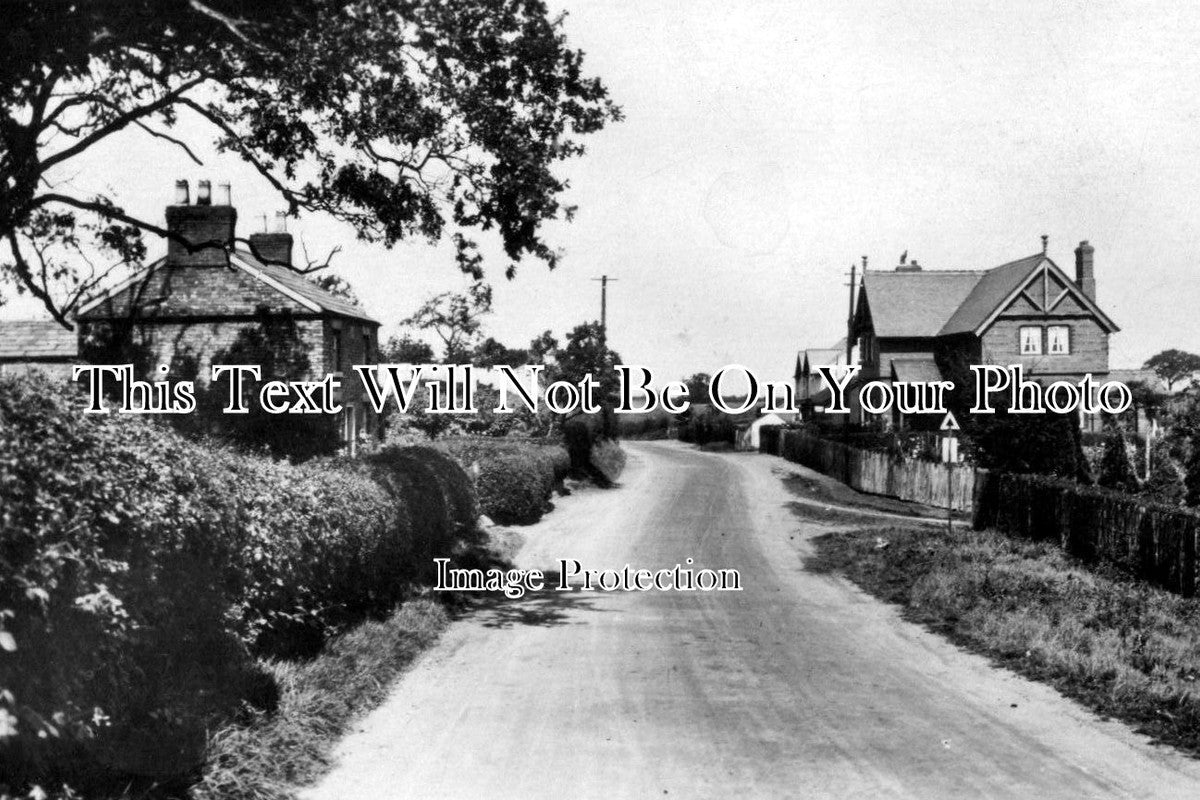 CH 436 - Blakemere Lane, Norley, Delamere, Cheshire c1935