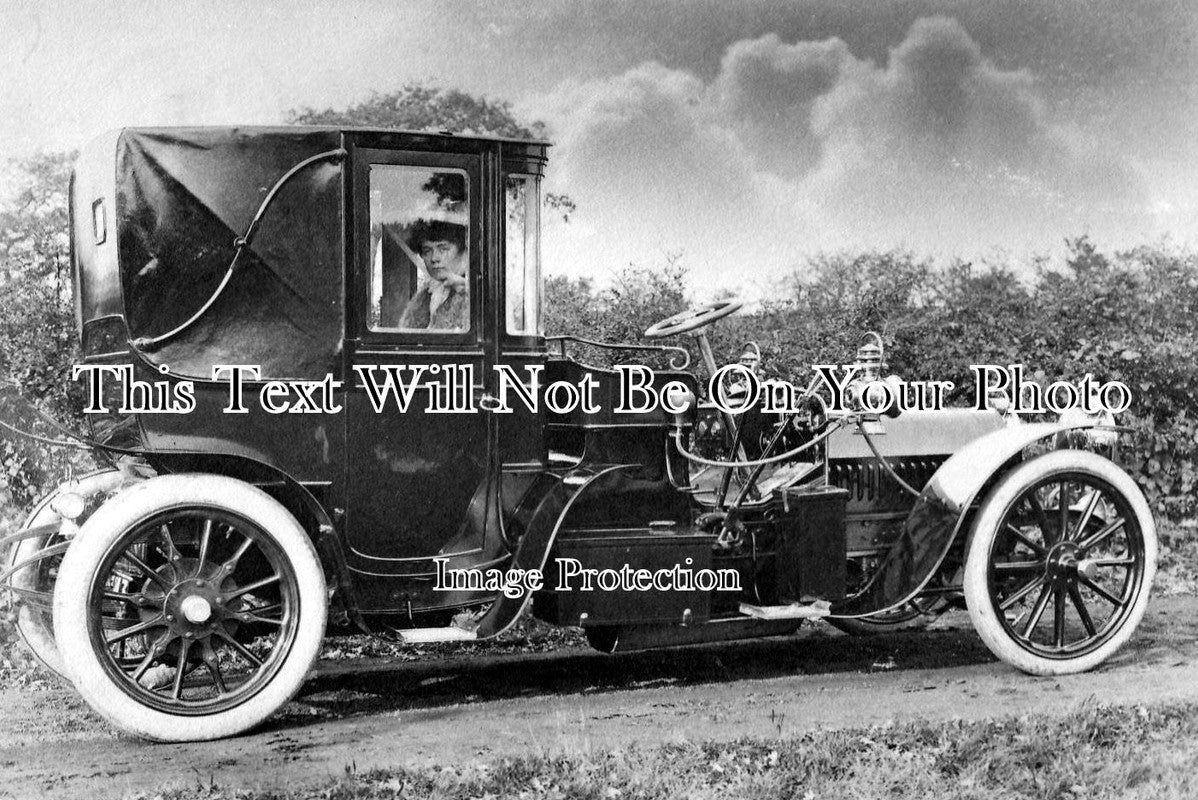 CH 438 - Top Up Car, Helsby, Cheshire 1905