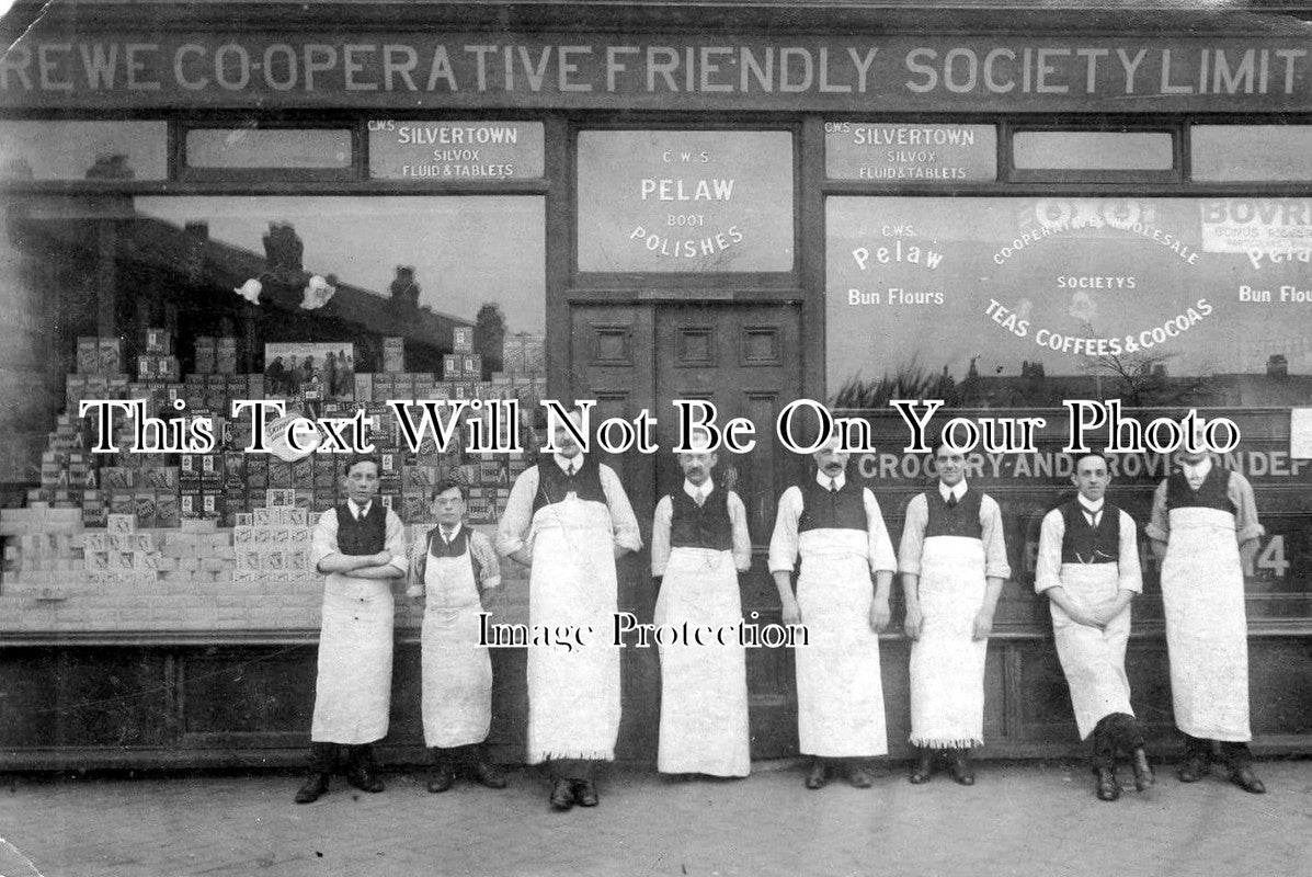 CH 442 - Cop-Operative Friendly Society, Crewe, Cheshire