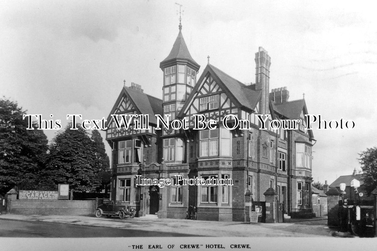 CH 444 - The Earl Of Crewe Hotel, Crewe, Cheshire