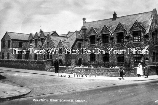 CH 448 - Edleston Road Schools, Crewe, Cheshire c1943