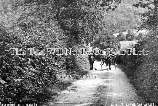 CH 460 - Simmons Hill, Manley, Cheshire c1924