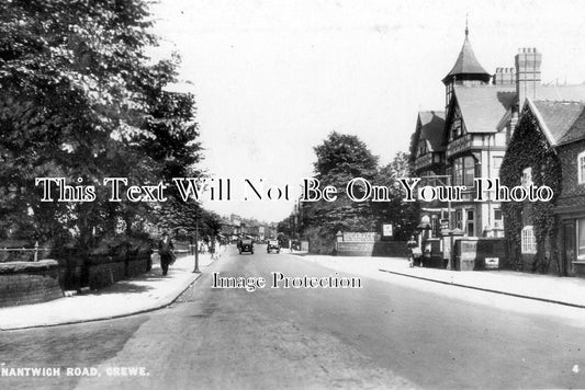 CH 463 - Nantwich Road, Crewe, Cheshire c1936