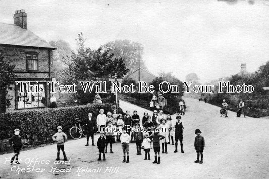 CH 495 - Post Office & Chester Road, Kelsall Hill, Cheshire