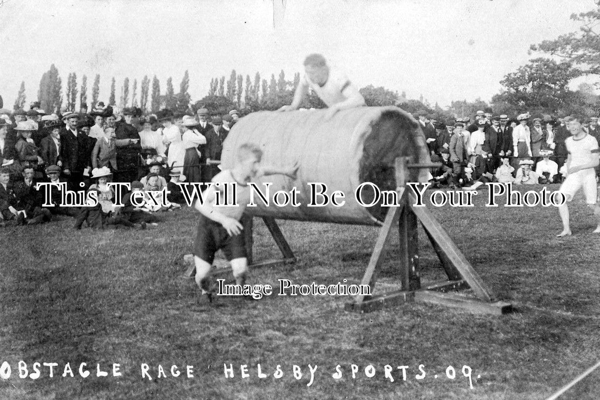 CH 527 - Helsby Sports Obstacle Race, Cheshire 1909
