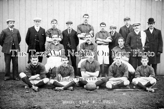 CH 56 - Crewe Wheel Shop Football Team 1906, Cheshire