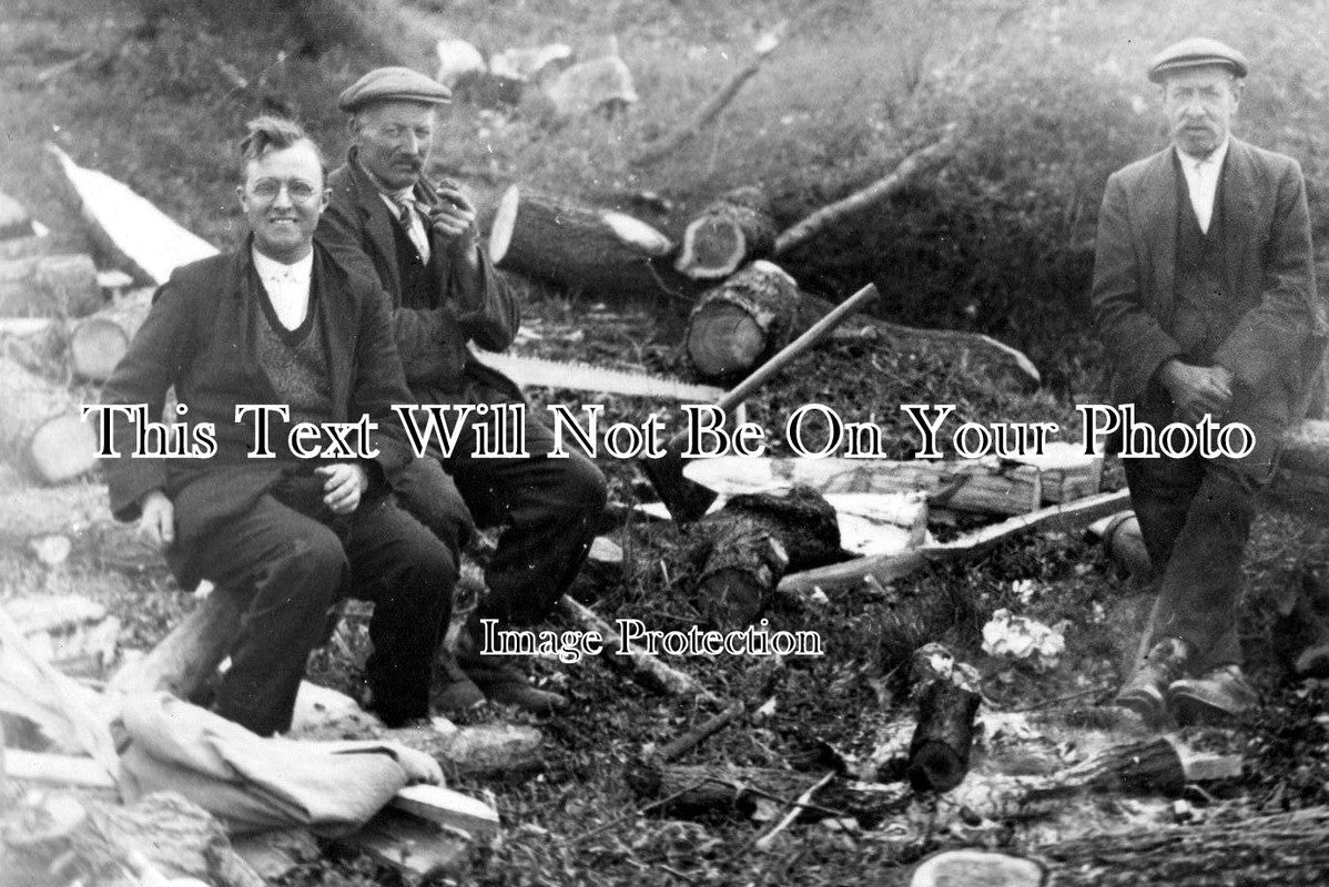CH 580 - Woodcutters, Delamere Forest, Cheshire c1934