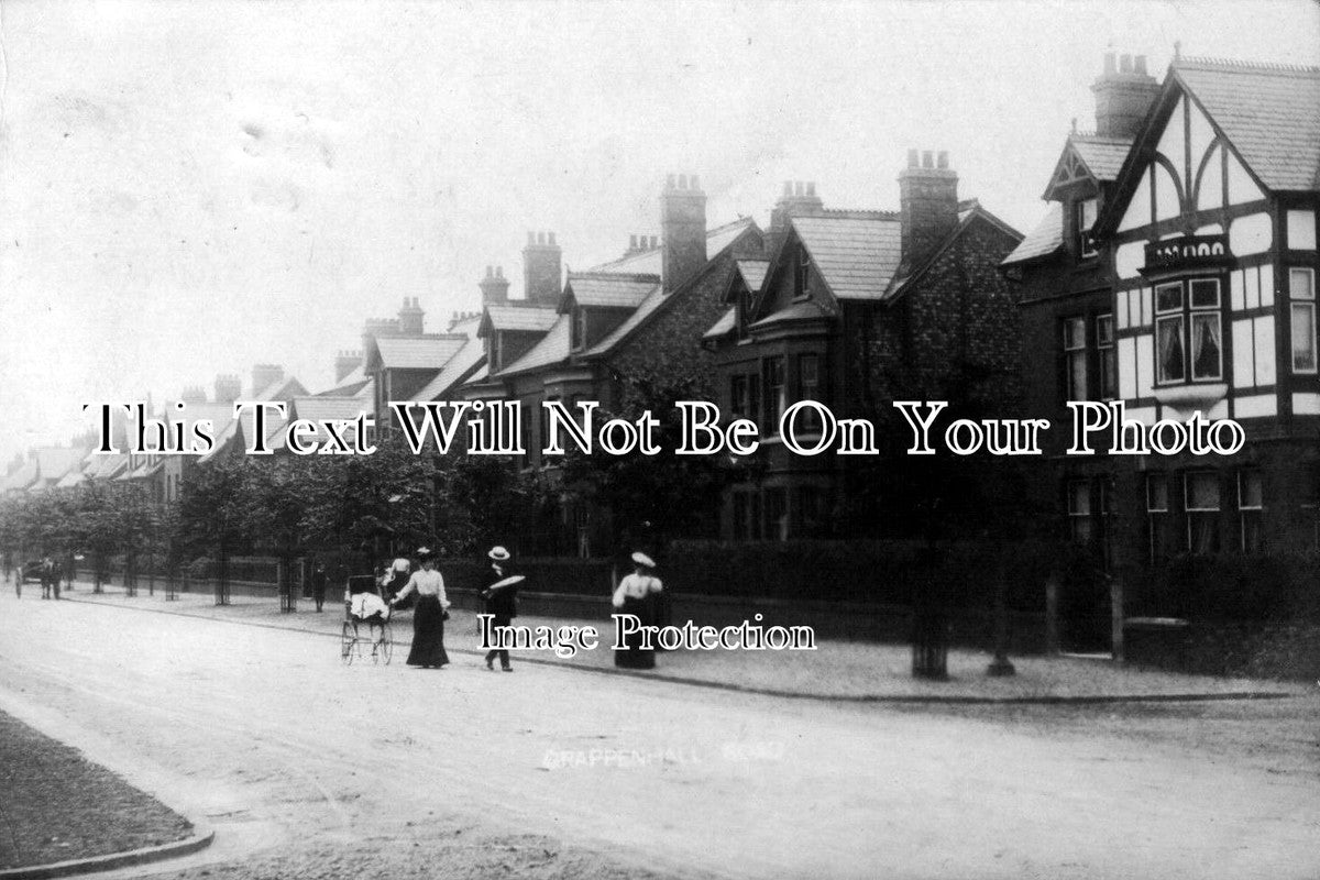CH 617 - Grappenhall Road, Warrington, Cheshire c1904