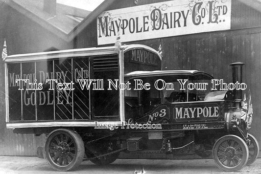 CH 619 - Steam Lorry No 3, Maypole Dairy Ltd, Godley, Hyde, Cheshire