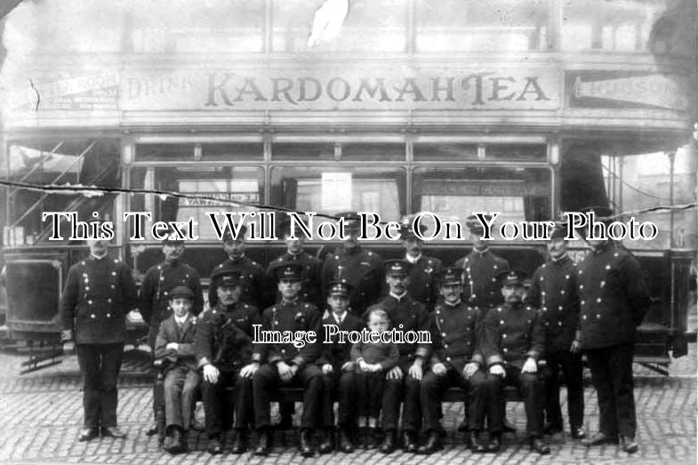 CH 63 - Wirral, Birkenhead, Cheshire, Tram Drivers c1918