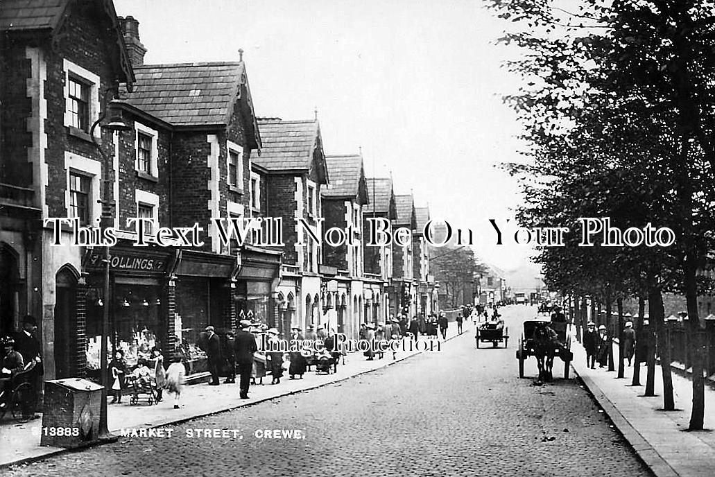 CH 636 - Market Street, Crewe, Cheshire