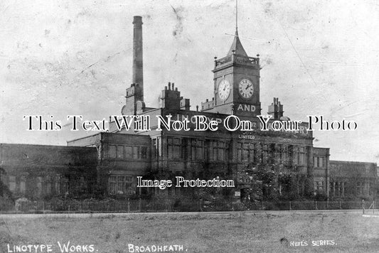 CH 639 - Linotype  Works, Broadheath, Cheshire