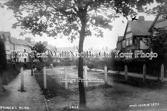 CH 644 - Princes Road, Sale, Cheshire c1912