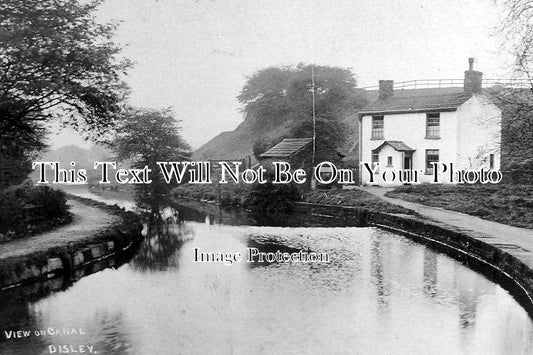 CH 645 - Canal, Disley, Cheshire c1916