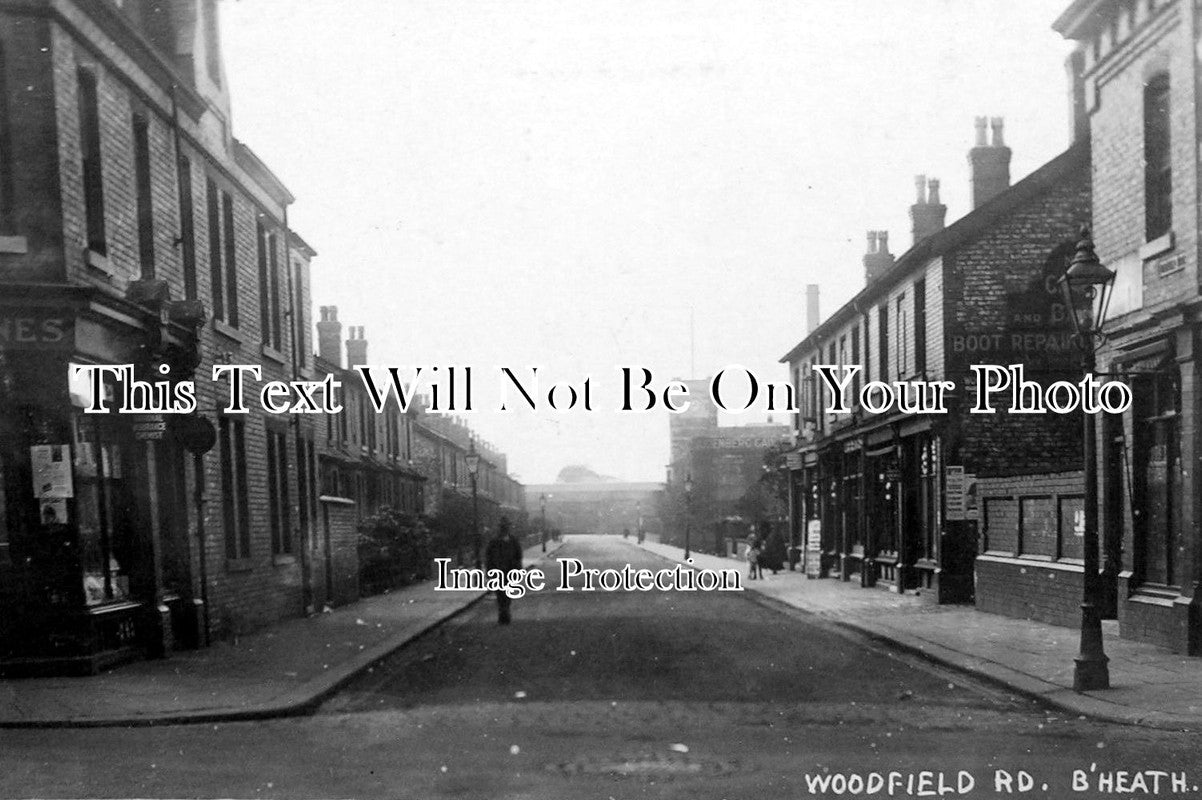 CH 646 - Woodfield Road, Broadheath, Cheshire c1925