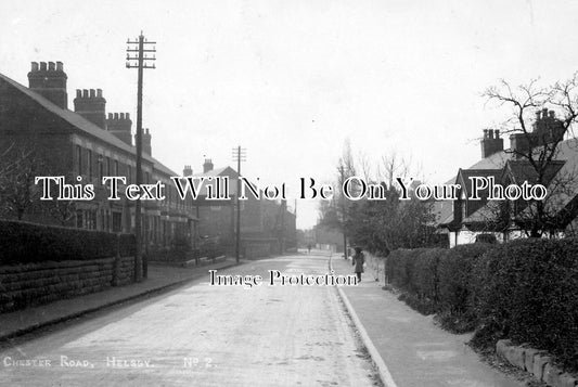 CH 660 - Chester Road, Helsby, Cheshire c1910