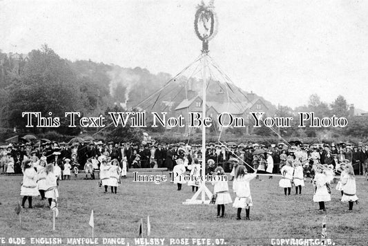 CH 685 - Ye Olde Maypole Dance, Helsby, Cheshire c1907