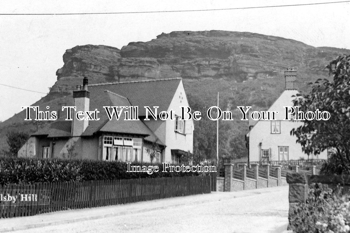 CH 695 - Houses On Road To The Hill, Helsby, Cheshire c1934
