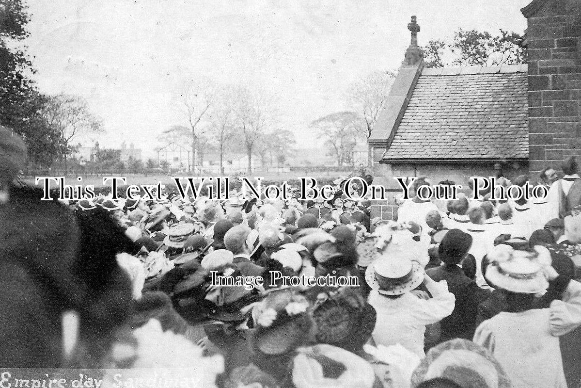 CH 715 - Empire Day, Sandiway, Cheshire c1908