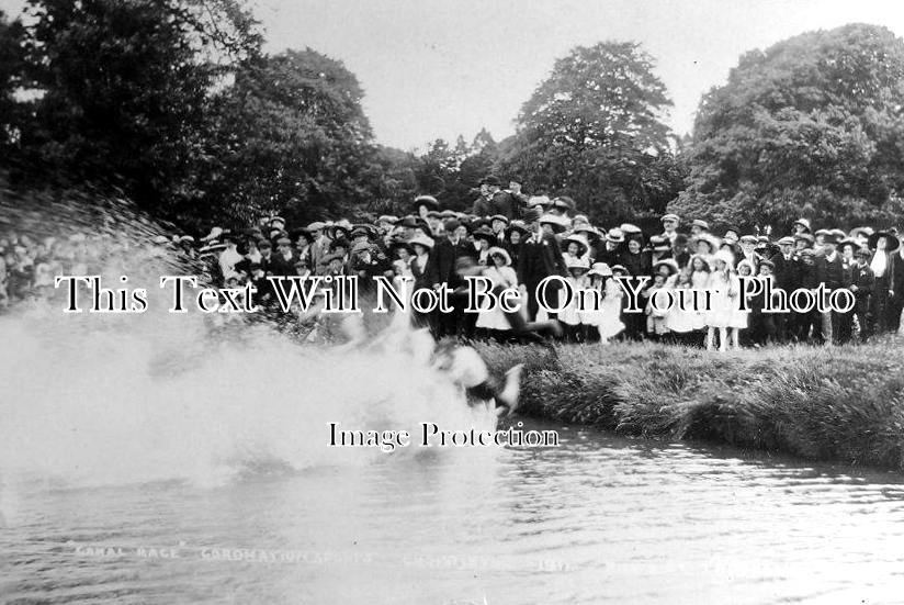CH 740 - Coronation Canal Race, Christleton, Cheshire 1911