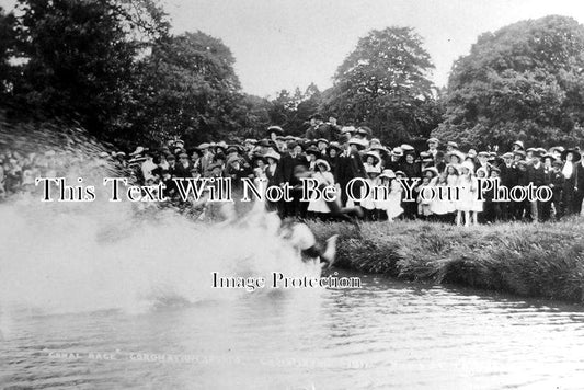 CH 740 - Coronation Canal Race, Christleton, Cheshire 1911