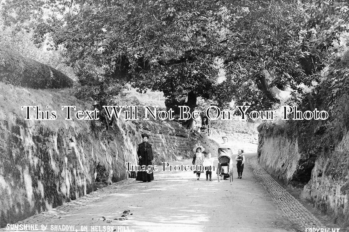 CH 745 - Helsby Hill, Helsby, Cheshire c1906