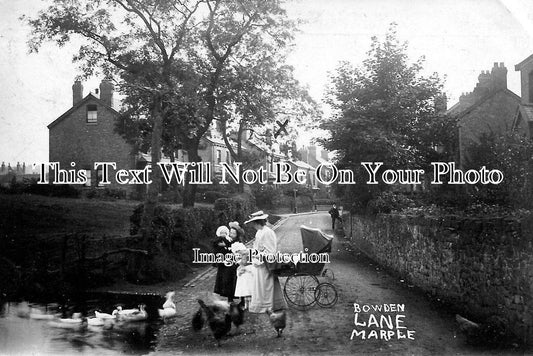 CH 754 - Bowden Lane, Marple, Cheshire c1906