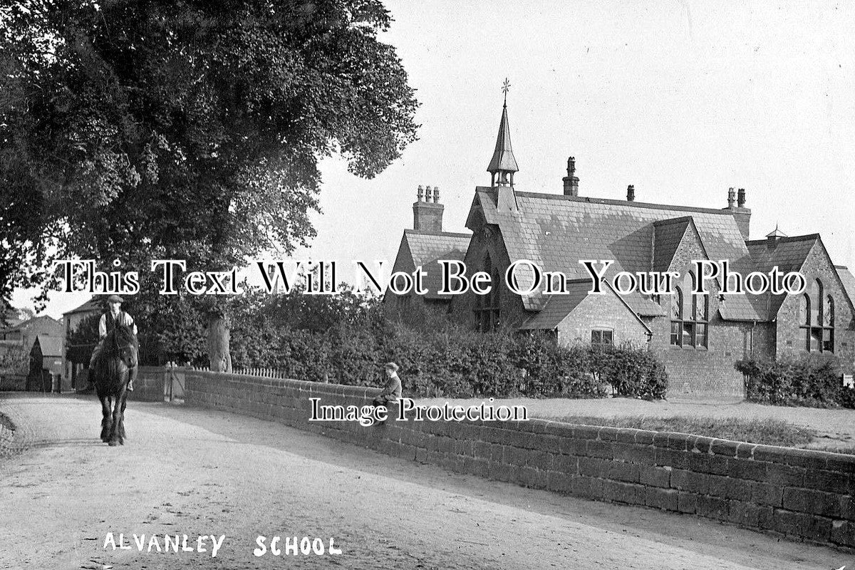 CH 762 - Alvanley School, Cheshire c1914