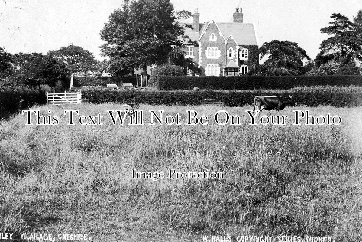 CH 763 - Alvanley Vicarage, Cheshire c1908
