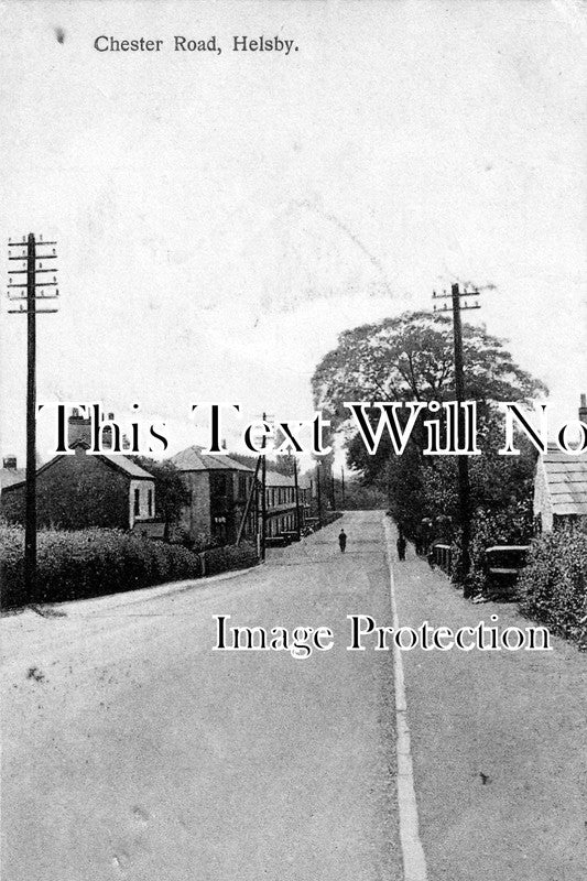 CH 772 - Chester Road, Helsby, Cheshire c1925