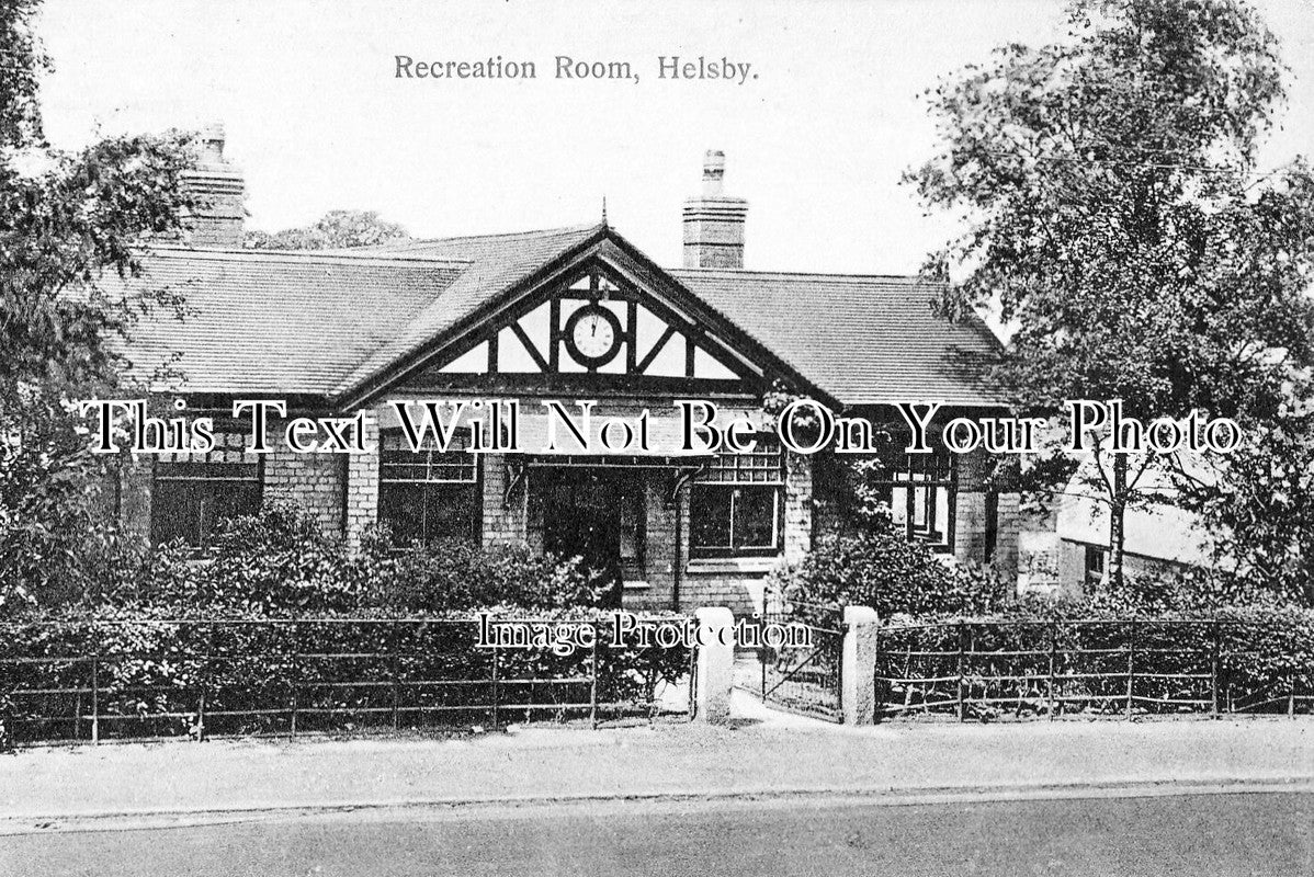 CH 784 - Recreation Room, Helsby, Cheshire c1928